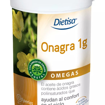 Dietisa Omega 6 - Nakvišų aliejus 1 120 Perlelės
