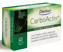 Dietisa Carboactiv 60 Kapsulių