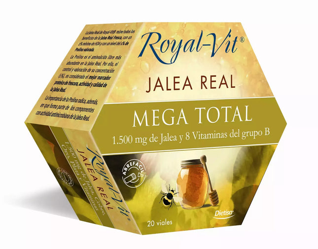 Dietisa Royal Vit Mega Total 1500 mg 20 ampulių