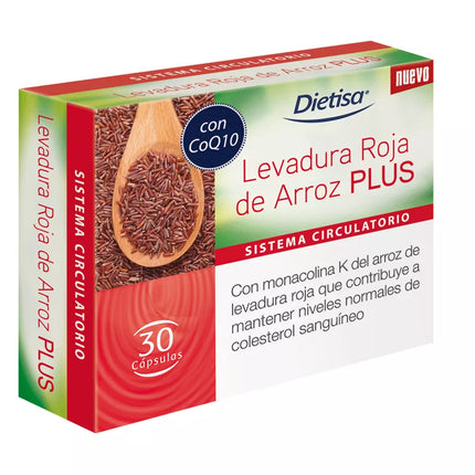 Dietisa Dts Raudonųjų Ryžių Mielės Plus 60 Kapsulių