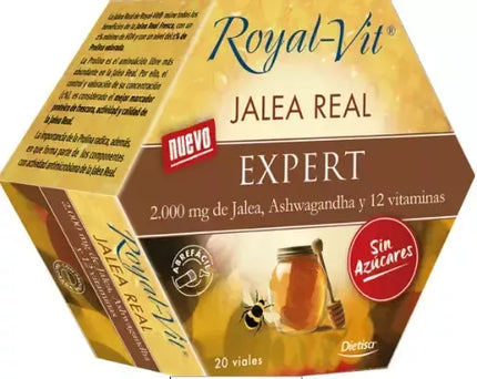 Dietisa Royal Vit Expert Be Azúcar 20 Ampulių