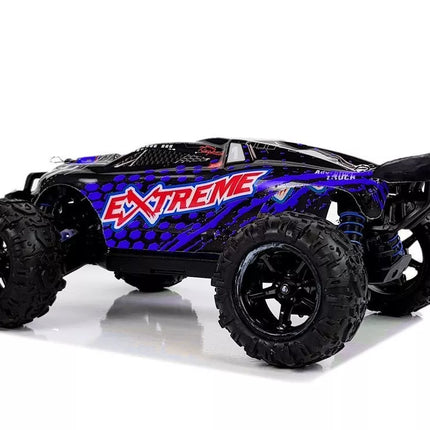 Nuotoliniu būdu valdomas ralio automobilis 1:18 mėlynas ENOZE 9302E, greitis 45 km/h