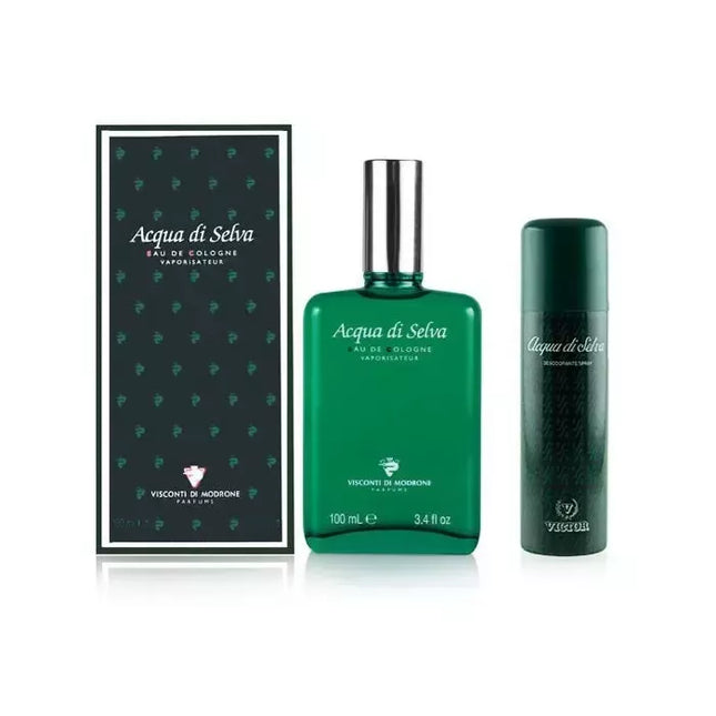 Victor Acqua Di Selva Eau De Cologne Purškiklis 100ml 2 Vnt. Rinkinys