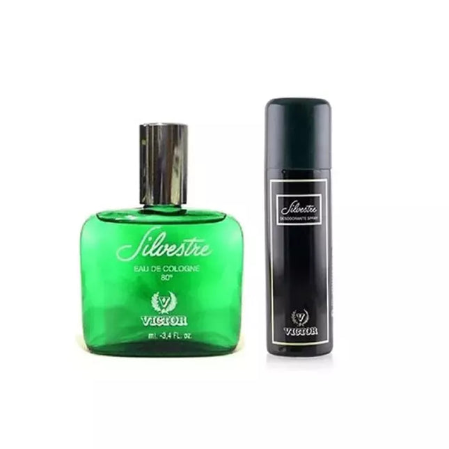 Victor Silvestre Eau De Cologne Purškiklis 100ml Rinkinys 2 Vnt.