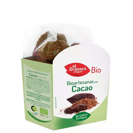 Granero ekologiški rankų darbo sausainiai su šokoladu 220g