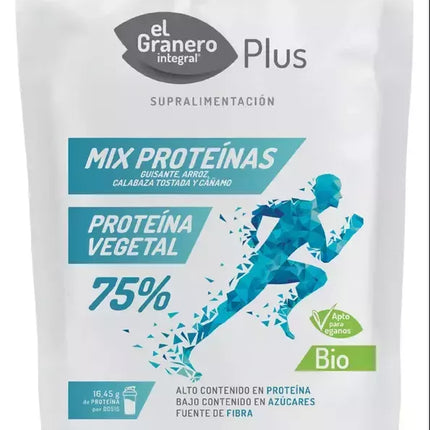 Granero baltymišinys (žirnių, ryžių, skrudintų moliūgų ir)