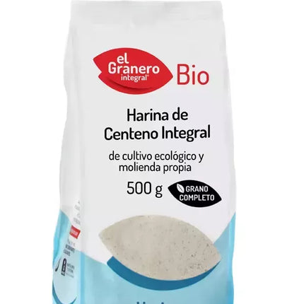 Granero Ruginių Miltų Pilno Grūdo Ekologiški 500g