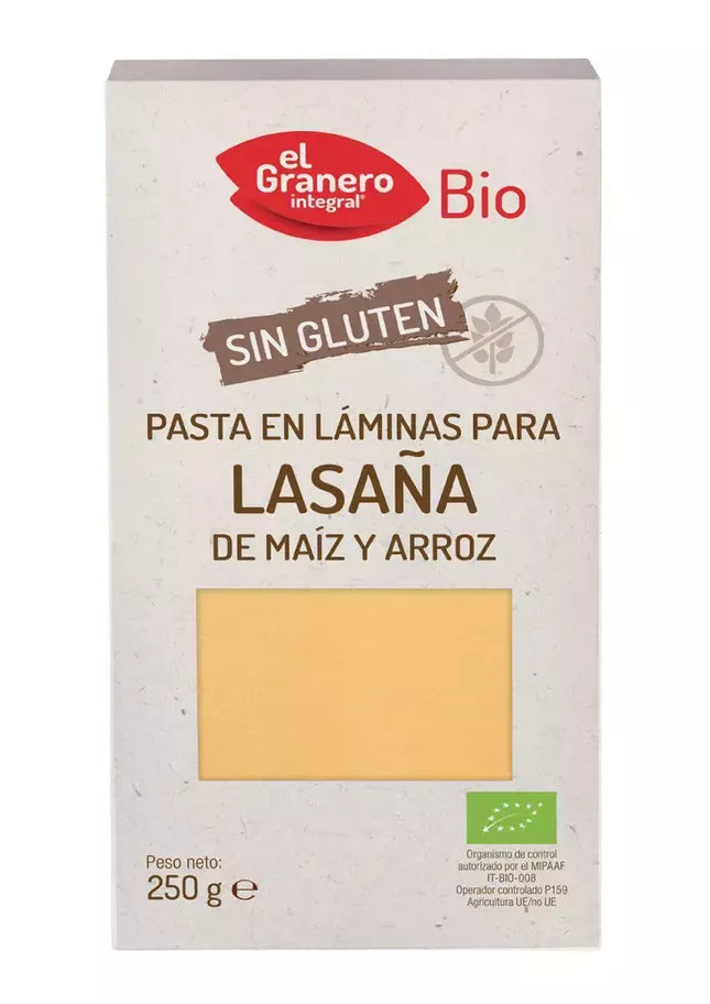 Granero Lasa{\v{n}}os Lak{`s}tiniai Be Gliuteno Bio 250g