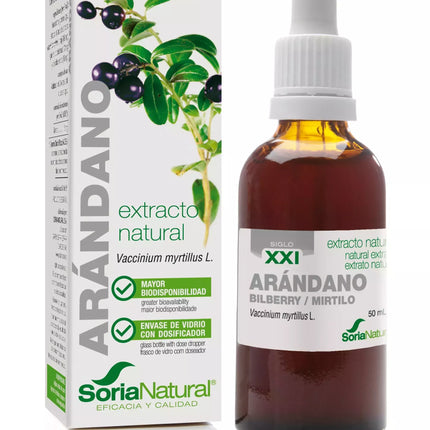 Soria Mėlynės Ekstraktas XXI 50ml