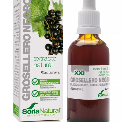 Soria Juodųjų serbentų ekstraktas XXI 50ml