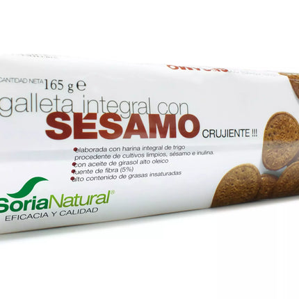 Alecosor sausainiai su sezamo sėklomis 165g