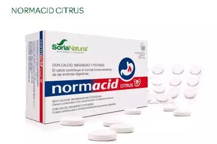 Soria Normacid Citrus 32 tab. X 1250 mg