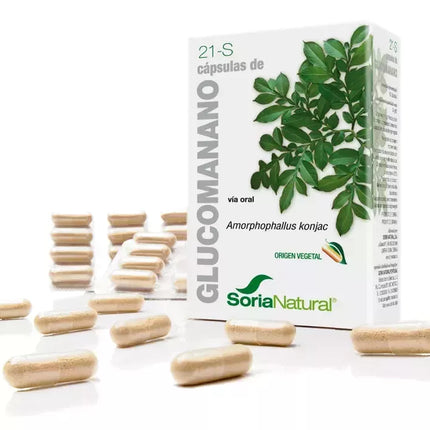 Soria 21-S Gliukomananas 400 mg 60 kaps.