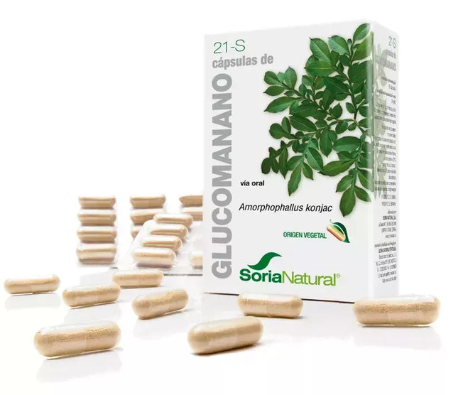 Soria 21-S Gliukomananas 400 mg 60 kaps.
