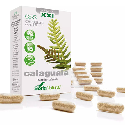 Soria 8-S Calaguala 310 mg 30 kapsulių, pailginto atpalaidavimo