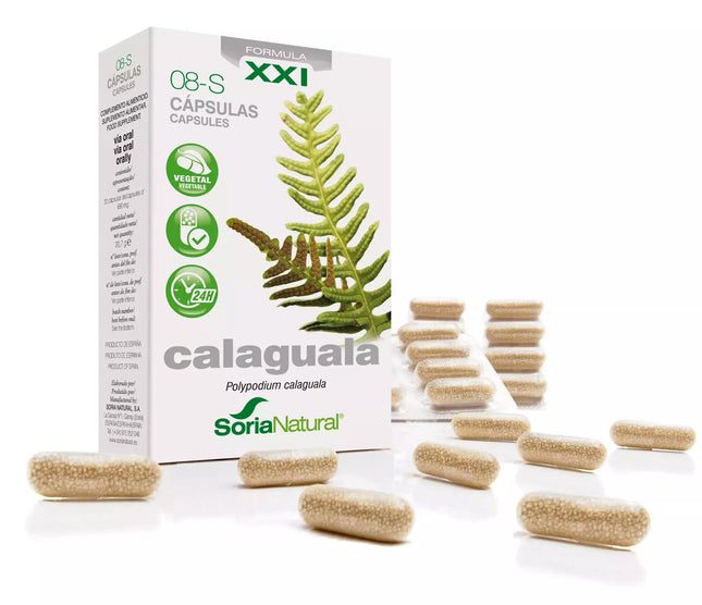 Soria 8-S Calaguala 310 mg 30 kapsulių, pailginto atpalaidavimo