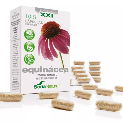 Soria 16 S Echinacea Ilgo I&scaron;kirtinio Atpalaidavimo Kapsulės