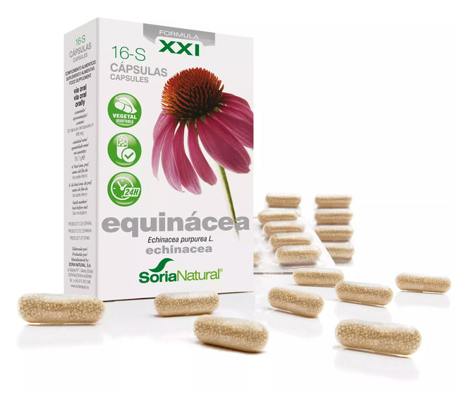 Soria 16 S Echinacea Ilgo I&scaron;kirtinio Atpalaidavimo Kapsulės