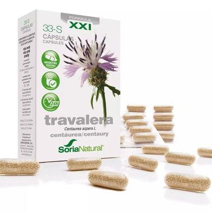 Soria 33-S Travalera 200 mg 30 kaps.
