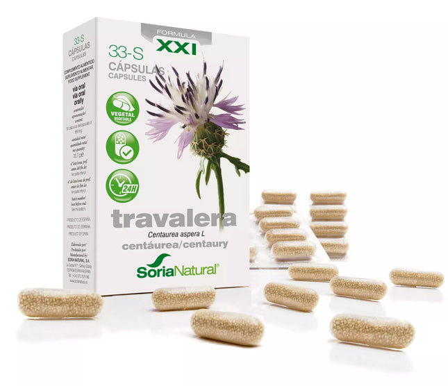 Soria 33-S Travalera 200 mg 30 kaps.