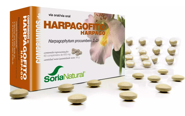Soria Harpagofito 600 Mg 60 Tablečių