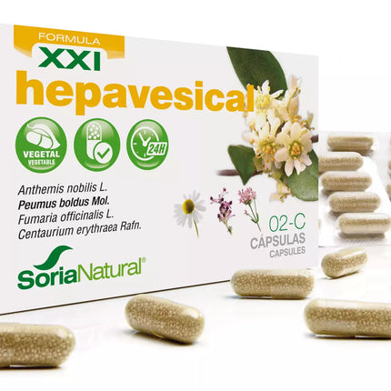 Soria Hepavesical S Xxi 30 Kapsulių