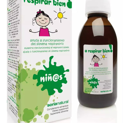 Soria Sirupas Vaikams Kvėpuoti Gerai 150ml