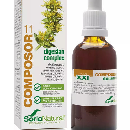 Soria Composor 11 Digeslan Kompleksas XXI 50ml