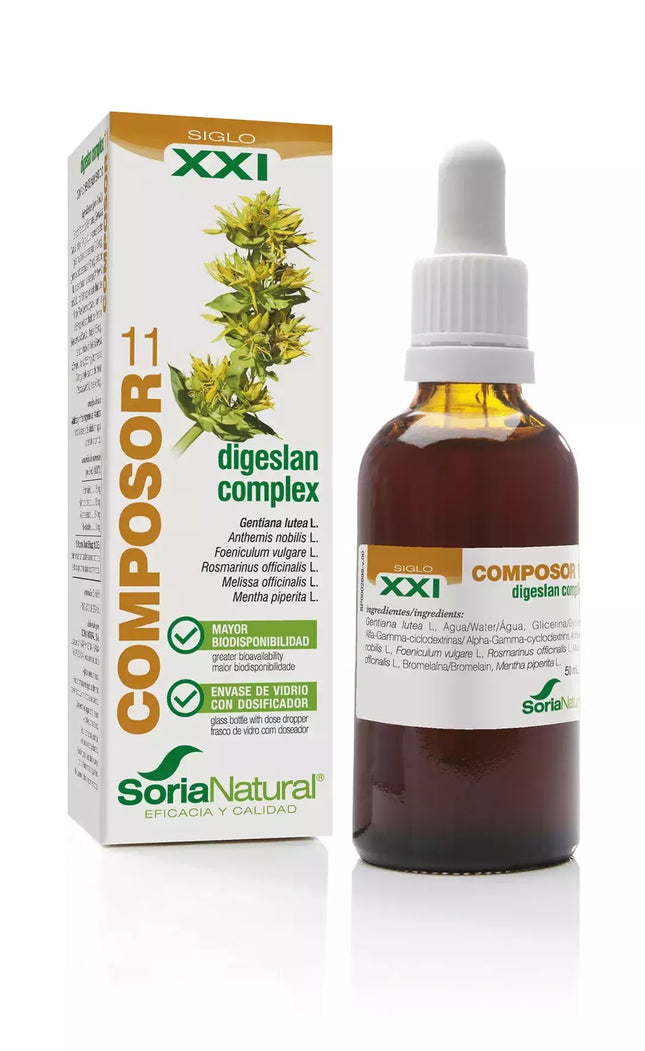 Soria Composor 11 Digeslan Kompleksas XXI 50ml