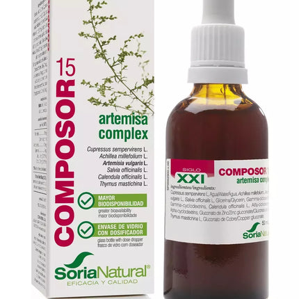 Soria "Composor 15" Artemizijos kompleksas XXI 50ml