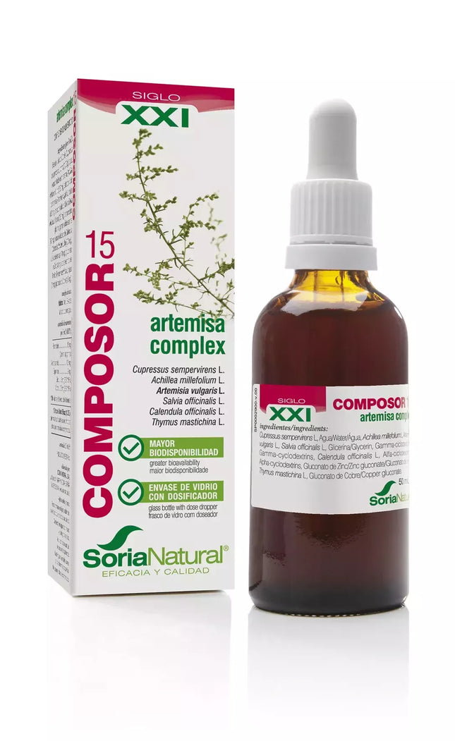 Soria "Composor 15" Artemizijos kompleksas XXI 50ml