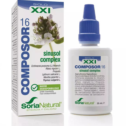 Soria Composor 16 Sinusol S Xxi 25ml