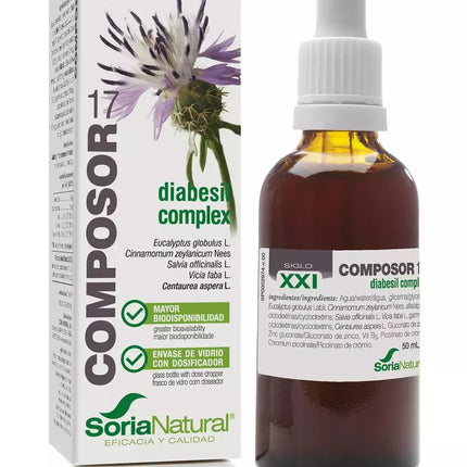 Soria Composor 17 Diabesil Complex Siglo Xxi 50ml
