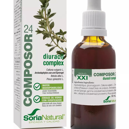 Soria Composor 24 Diuracin Complex Siglo Xxi 50ml