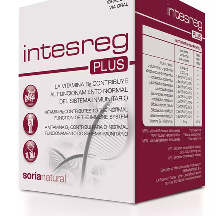 Soria Intesreg Plus 14 Pakeliai X 10g