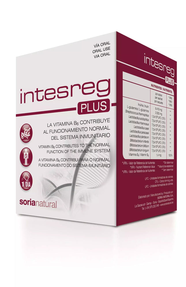 Soria Intesreg Plus 14 Pakeliai X 10g