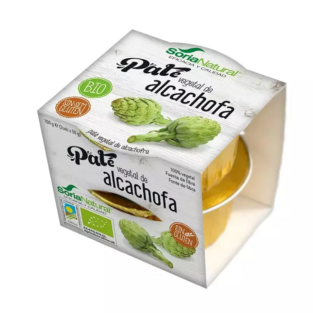 Alecosor Artišokų augalinis paštetas, 2 vnt. x 50g