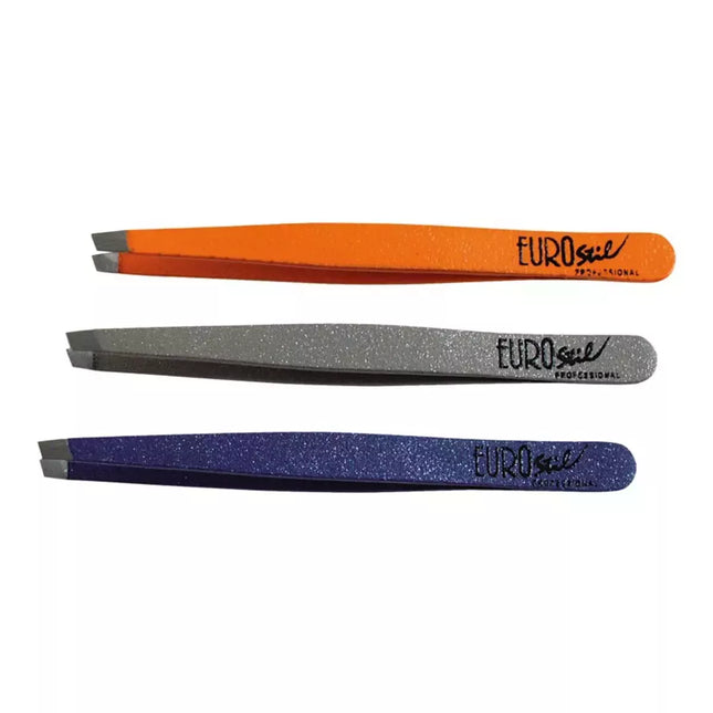 Eurostil Mediana 8cm
Depiliacinės pincetės, įvairių spalvų, 1 vnt.