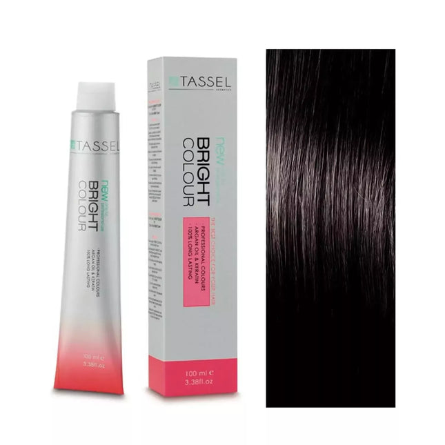 Eurostil Capilar Dažai Natūralūs Tamsiai Ruda N3 2vnt