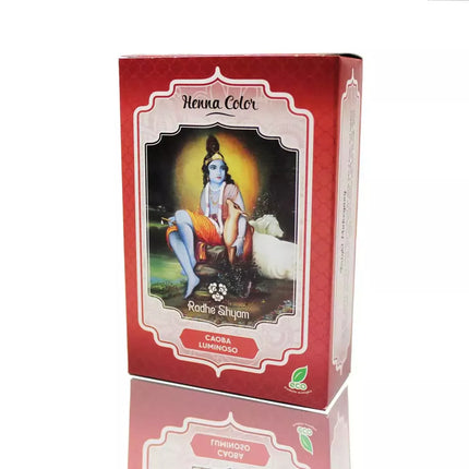 Henna Radhe Caoba Ryškus Milteliai 100g