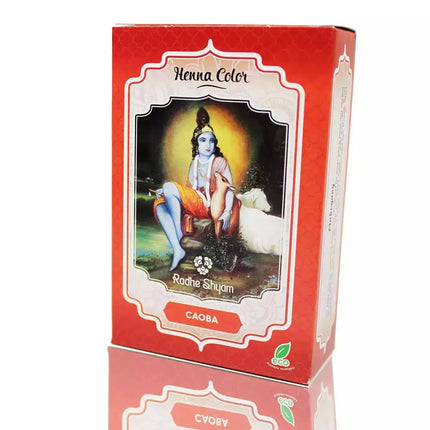 Chmevas milteliai "Henna Caoba" Radhe Shyam 100g