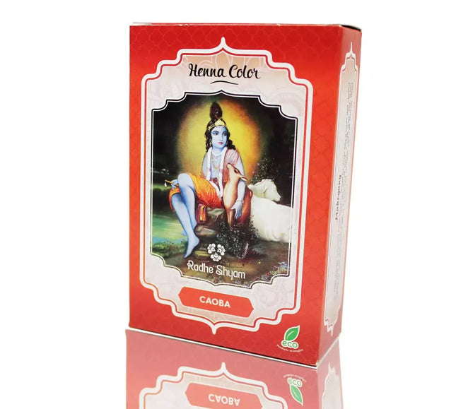 Chmevas milteliai "Henna Caoba" Radhe Shyam 100g