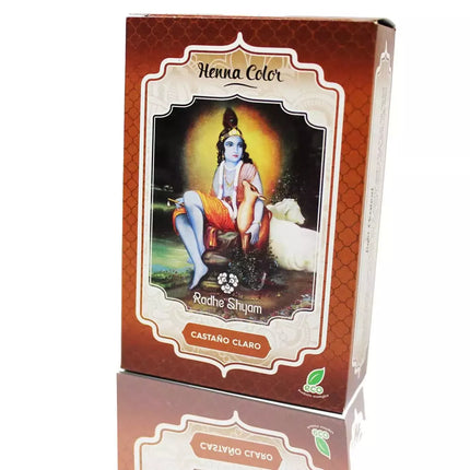 Henna Radhe šviesiai rudų milteliai 100g