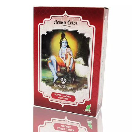 Radhe Henna Super Tamsvai Ruduo Masyvas 100g