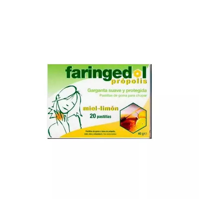 Faringedol medaus tabletės 20 vnt.