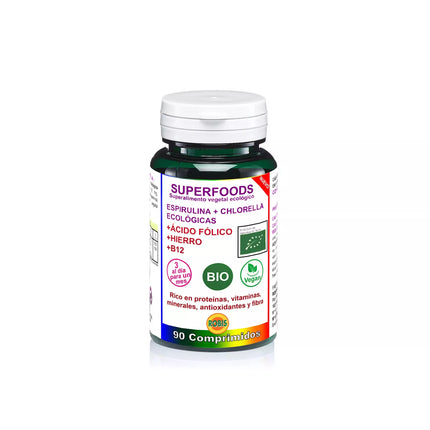 Robis Espirulina ir Chlorella Bio 90 tabl.