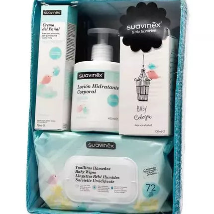 Mėlynas Suavinex naujagimio krepšelis