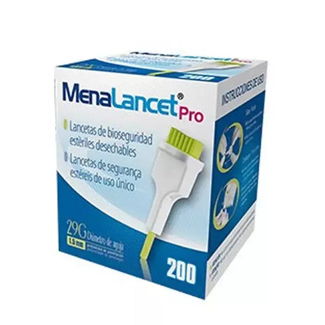 Menarini Menalancet Pro 29g 200 Lancetų