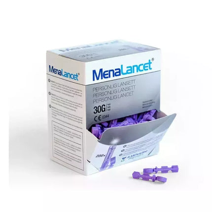 Menalancet 30g 200 Lancetų