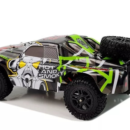 Nuotoliniu būdu valdomas bekelės automobilis 1:18 9301-1E žalias